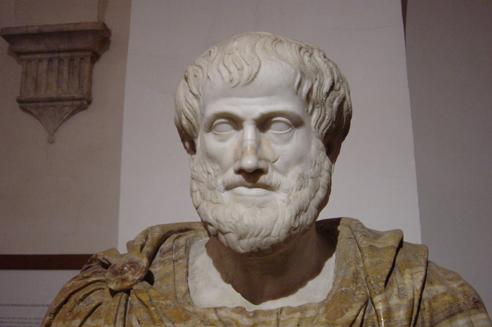 Aristoteles formulierte das Grundprinzip der KorrespondenztheorieAbbildung von Giovanni Dall'Orto; CC-BY