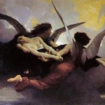 "Seele wird zum Himmel getragen" von William-Adolphe Bouguereau. Public domain.