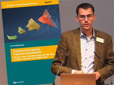 Ivo Frankenreiter präsentiert seine Dissertation